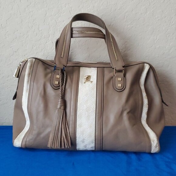 L.A.M.B. Handbags - L.A.M.B. leather Capri Satchel